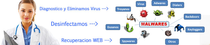 desinfectar malware pagina web o tienda virtual