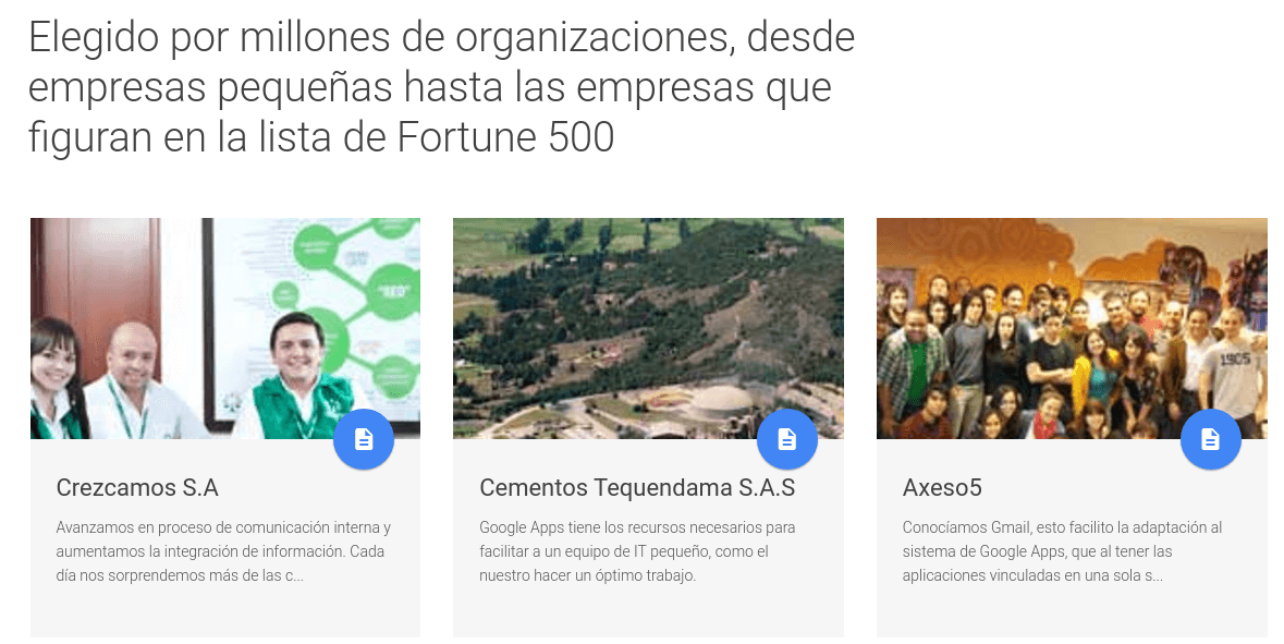 google workspace colombia