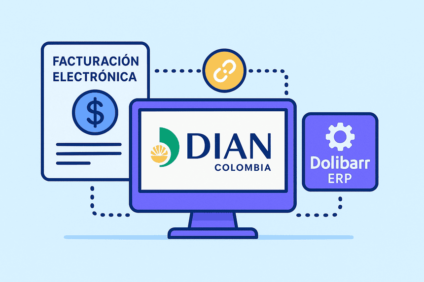 Factura Electronica DIAN con Dolibarr ERP.