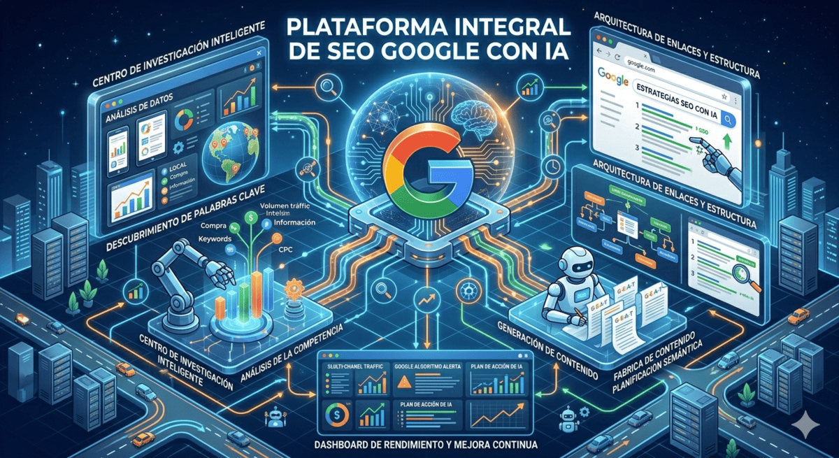 posicionamiento google con inteligencia Artificial